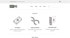 Desktop Screenshot of diyrecordingequipment.com